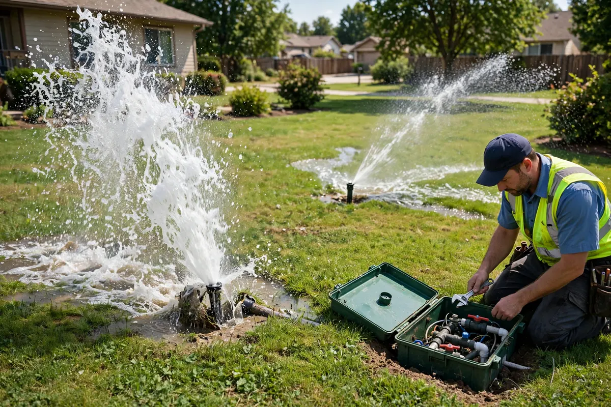 Irrigation & Sprinkler Leak Detection in Summerville, SC