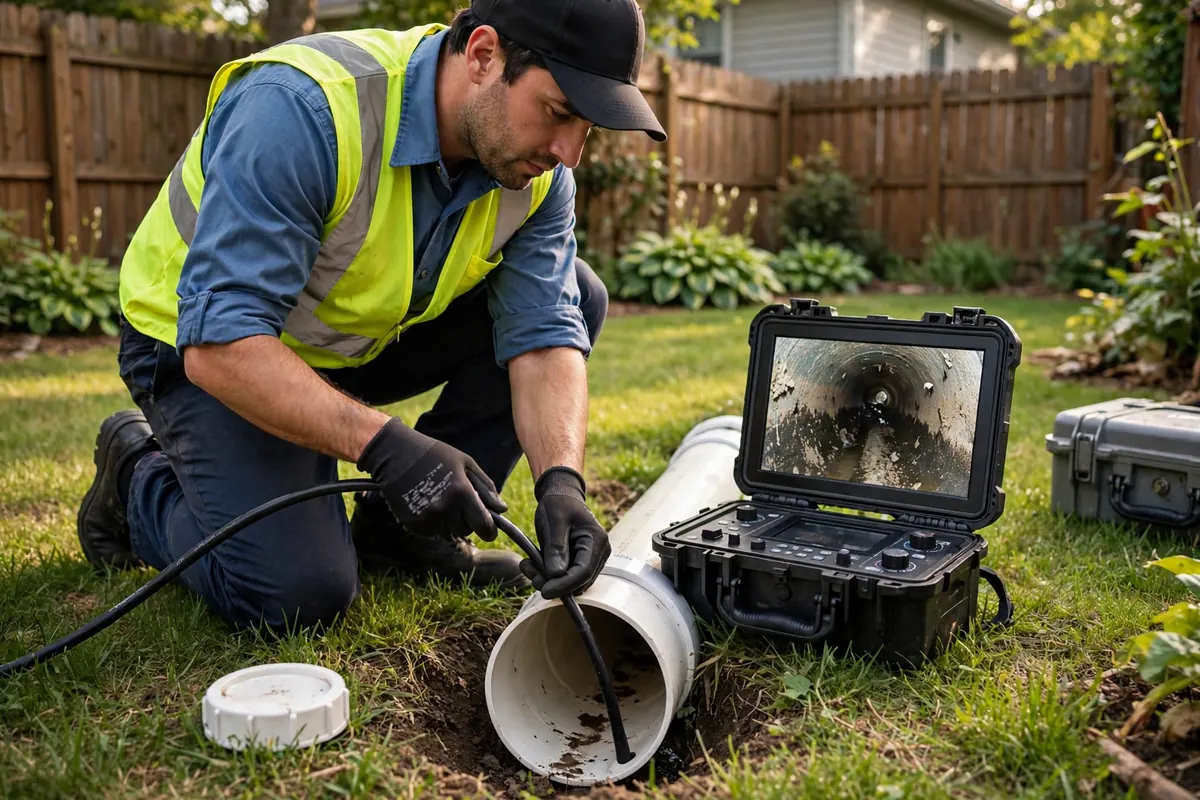 Sewer Camera Inspection in Summerville, SC